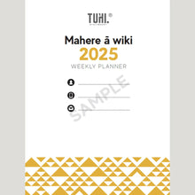 Load image into Gallery viewer, 2025 Mahere ā Wiki: Weekly Planner- Premium
