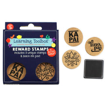 Load image into Gallery viewer, Te Reo Stamp Set 3pc+Ink
