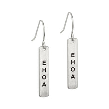 Load image into Gallery viewer, E Hoa Earrings Silver
