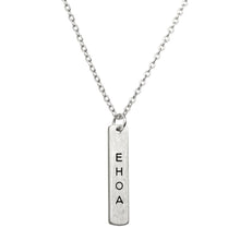 Load image into Gallery viewer, E Hoa Necklace Silver

