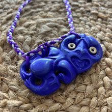 Load image into Gallery viewer, Vicki Ngatara Morehu - Adult Hei Tiki Pendants / Assorted Colours
