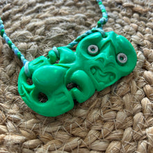 Load image into Gallery viewer, Vicki Ngatara Morehu - Adult Hei Tiki Pendants / Assorted Colours
