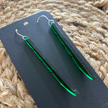 Load image into Gallery viewer, Nichola Earrings - Toki / Green Clear
