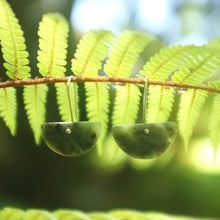 Load image into Gallery viewer, Pounamu - Tamatea Āio Earrings
