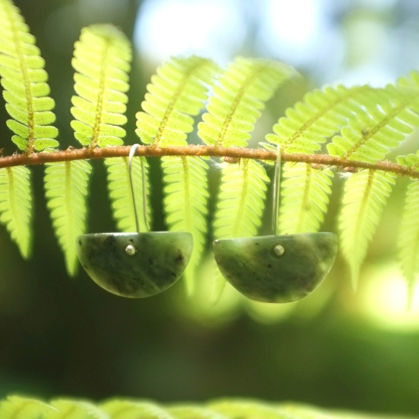 Tamatea Āio Pounamu Earrings