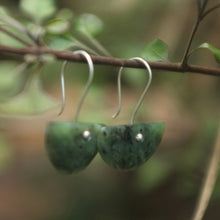 Load image into Gallery viewer, Pounamu - Tamatea Āio Earrings
