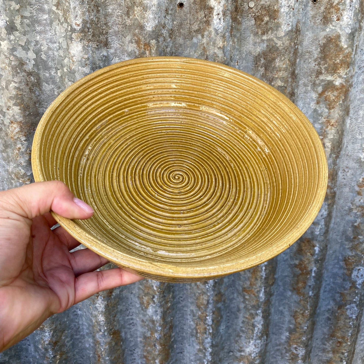 Honey Spiral Bowl